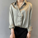 Celina – Langarmshirt mit Umlegekragen und Knopfverschluss
