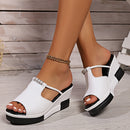 Livia – Lässige rutschfeste Sandalen mit dicker Sohle und stützender Passform