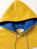 Louis - Lässiger Langärmelig Kordelzug Kapuzenpulli Mit Taschen