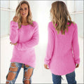 Saphira - Warmer Rundhals Vlies Pullover mit langen Ärmeln