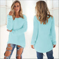 Saphira - Warmer Rundhals Vlies Pullover mit langen Ärmeln