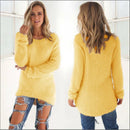 Saphira - Warmer Rundhals Vlies Pullover mit langen Ärmeln