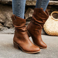 Amara - Schicke Stilvolle Herbst Western Cowboy Stiefel für Damen