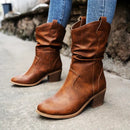 Clara - Rutschfest Spitze Zehe Western Stiefel