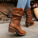 Clara - Rutschfest Spitze Zehe Western Stiefel