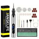RotarPro - USB Akku Rotationswerkzeug Kit für Gravur Bohren und präzise Heimwerkerarbeiten