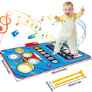 BeatMat - Interaktive Musikspielmatte mit buntem Gestaltung für Kinder