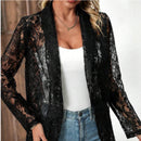 Mila - Elegant Langärmelig Spitzen Blazer