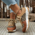 Monika – Lässige Turnschuhe mit Leopardenmuster und rutschfester Sohle für Komfort