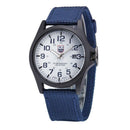 ArmorTime - Tactical rundes Zifferblatt Army Watch verstellbares Band