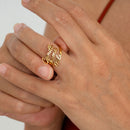 HeartBond - Verstellbarer Ring mit individueller Namensgravur