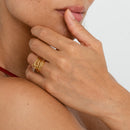 HeartBond - Verstellbarer Ring mit individueller Namensgravur