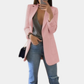 Amalia - Eleganter Langarm Blazer mit Reverskragen und praktischen Taschen