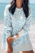 Kaia – Klassisches Rundhalsshirt mit Leopardenmuster