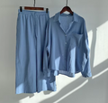 Timea - Zweiteiliges Set aus Langarmshirt und Hose mit Kordelzug