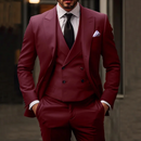 Felix - Schlanke Passform Blazer Und Weste Mit Hosen 3 Stück Set