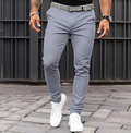 Paul - Stylische Schlanke Passform Hose mit Taschen und Reißverschluss