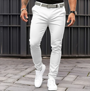 Paul - Stylische Schlanke Passform Hose mit Taschen und Reißverschluss