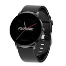 FutPulse - Schicke Smartwatch mit rundem Gesicht und modernem Armband