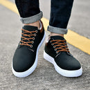 Henry - Rutschfest Flache Schuhe Mit weißer Sohle
