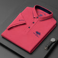 Walter – Schlanke Passform Kurzarm Poloshirt mit Knopfleiste vorne