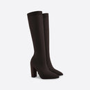 Emilia - Lässige kniehohe Sockenstiefel für Stil und Komfort