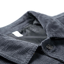 Henry - Lässige Langarm Cordjacke mit Taschen und Knöpfen