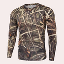 Darian – Langarmshirt mit robustem Muster und Rundhalsausschnitt