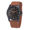 ArmorTime - Tactical rundes Zifferblatt Army Watch verstellbares Band