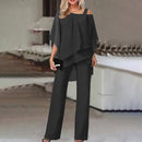 Angie - Elegantes Chiffon Set