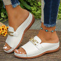 Elvira – Bequeme Sandalen mit offener Spitze und dicker rutschfester Sohle