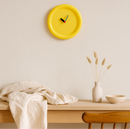 TimePop – Künstlerische geometrische Wanduhr mit geräuschlosem nicht tickendem Mechanismus