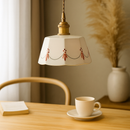 ClayLume - Pendelleuchte mit handgefertigtem Keramikschirm