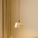 ClayLume - Pendelleuchte mit handgefertigtem Keramikschirm