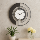 Zenclock - Stille geometrische Wanduhr mit glatter Quarzbewegung