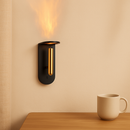 Glowdest - Verstellbares LED Wandlicht mit weichem Flammeneffekt