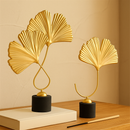 Leafmuse - Stylische Ginkgo -Blattskulptur für natürliche Wohnkultur