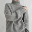 Clara - Lässiger Rollkragenpulli mit langen Ärmeln und warmer lockerer Passform