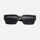 LuxeVision - Unisex Brille mit minimalistischem Rahmen UV 400 Schutz und kratzfesten Gläsern