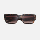 LuxeVision - Unisex Brille mit minimalistischem Rahmen UV 400 Schutz und kratzfesten Gläsern