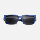 LuxeVision - Unisex Brille mit minimalistischem Rahmen UV 400 Schutz und kratzfesten Gläsern