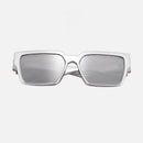 LuxeVision - Unisex Brille mit minimalistischem Rahmen UV 400 Schutz und kratzfesten Gläsern