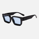 LuxeVision - Unisex Brille mit minimalistischem Rahmen UV 400 Schutz und kratzfesten Gläsern