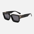 LuxeVision - Unisex Brille mit minimalistischem Rahmen UV 400 Schutz und kratzfesten Gläsern