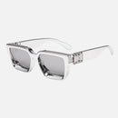 LuxeVision - Unisex Brille mit minimalistischem Rahmen UV 400 Schutz und kratzfesten Gläsern
