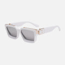 LuxeVision - Unisex Brille mit minimalistischem Rahmen UV 400 Schutz und kratzfesten Gläsern