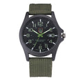 ArmorTime - Tactical rundes Zifferblatt Army Watch verstellbares Band