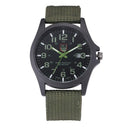 ArmorTime - Tactical rundes Zifferblatt Army Watch verstellbares Band