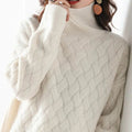 Elke - Warmer Langärmelig Rollkragenpullover Pullover