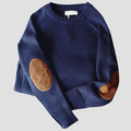 Carl - Langärmelig Rundhalsausschnitt Überdimensionale Strickpullover